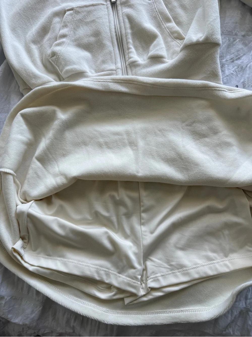 Nike kids zip up jacket and skirt set